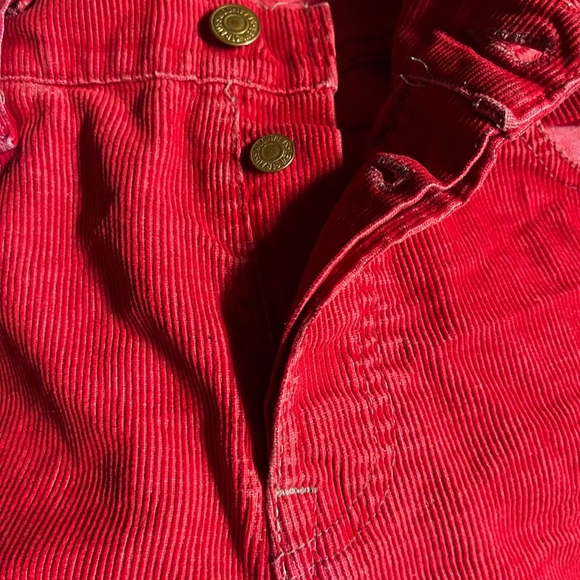 Vtg Levi Corduroy Skinner Jeans Button fly lowrise Bootcut Sz 36 Men - Picture 8 of 11